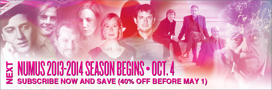 NUMUS 2013-2014 Season Begins Oct. 4